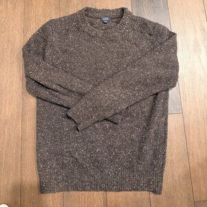 Men's JCrew Sweater- Brown- Wool Size Small